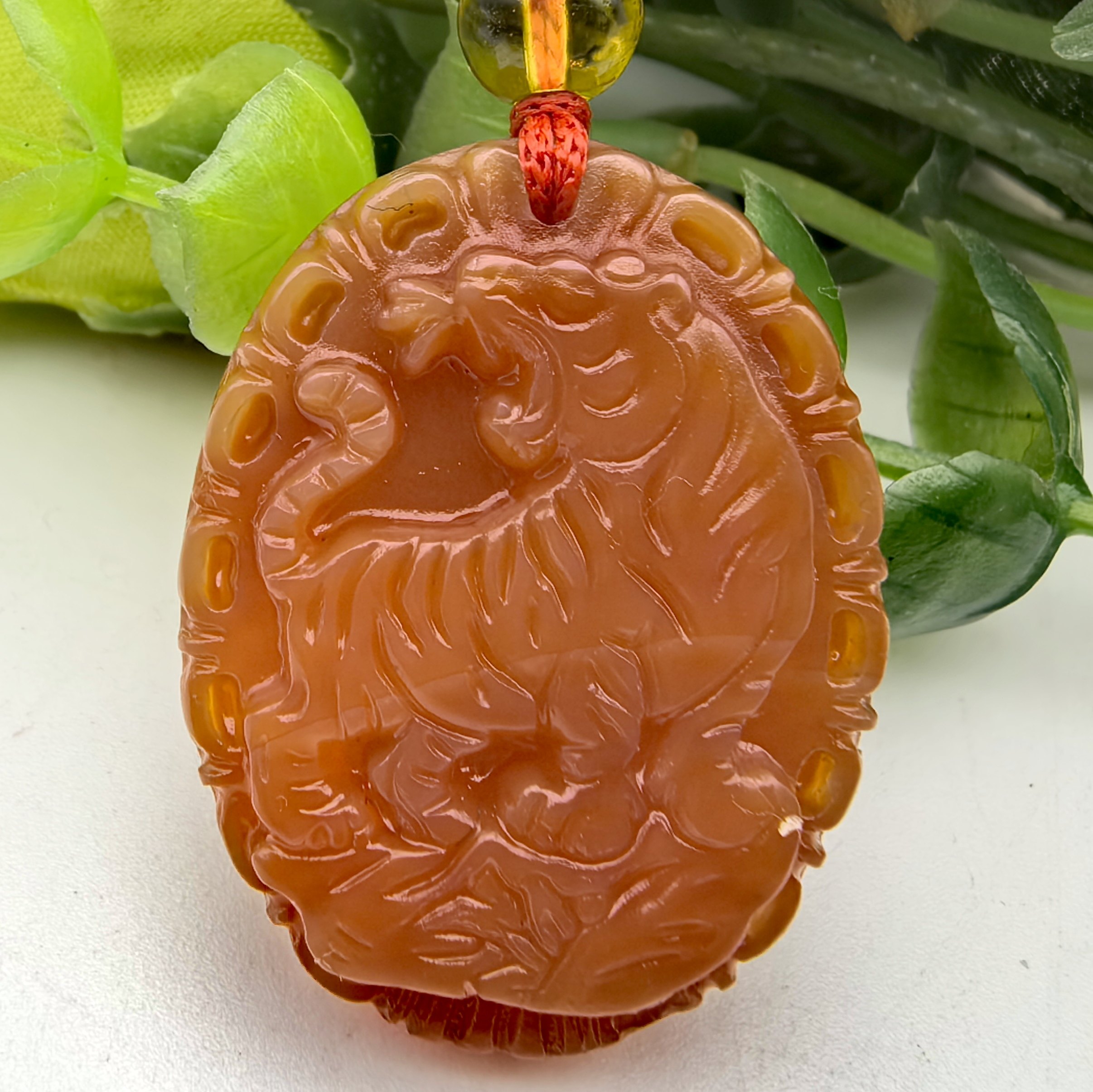 虎踞龙盘天然红玉髓玛瑙生肖虎吊坠挂件护身符一物一图A46-33,珠宝/钻石/翡翠,颈饰,淘宝优惠券,粉丝福利购,淘宝优惠卷