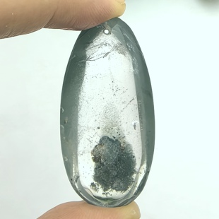 宝塔环山～天然绿幽灵水晶吊坠鬼佬财神挂件一物一图A53-56