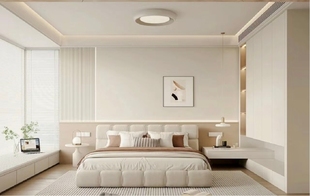 家装设计奶油风格诧寂风格现代风格效果图CAD施工图