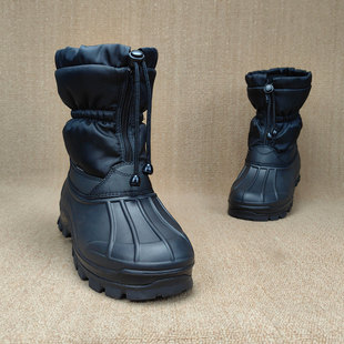 欧美单外贸情侣高帮防水400g新雪丽抗寒零下30度雪地靴东北大棉靴