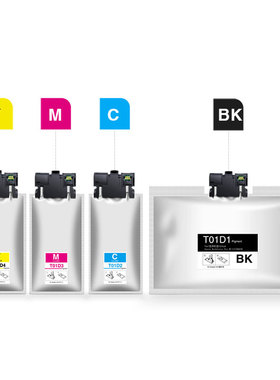 适用爱普生Epson T01D1墨盒WF-C529RDTW  WF-C579RDTW打印机墨水
