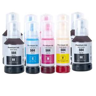 L6191 适用爱普生504 T504墨水 L6171 L14150打印机墨水 L6270