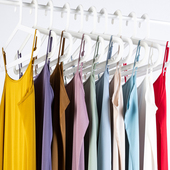 多色可入 核心刚需桑蚕丝吊带裙女中长款 防走光真丝吊带连衣裙