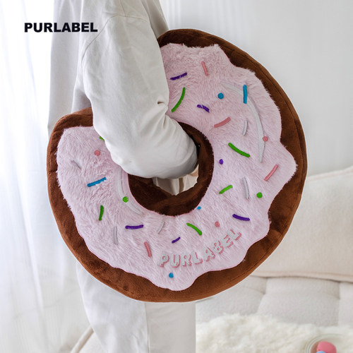 PURLABEL午睡枕PP棉抱枕毛绒靠垫