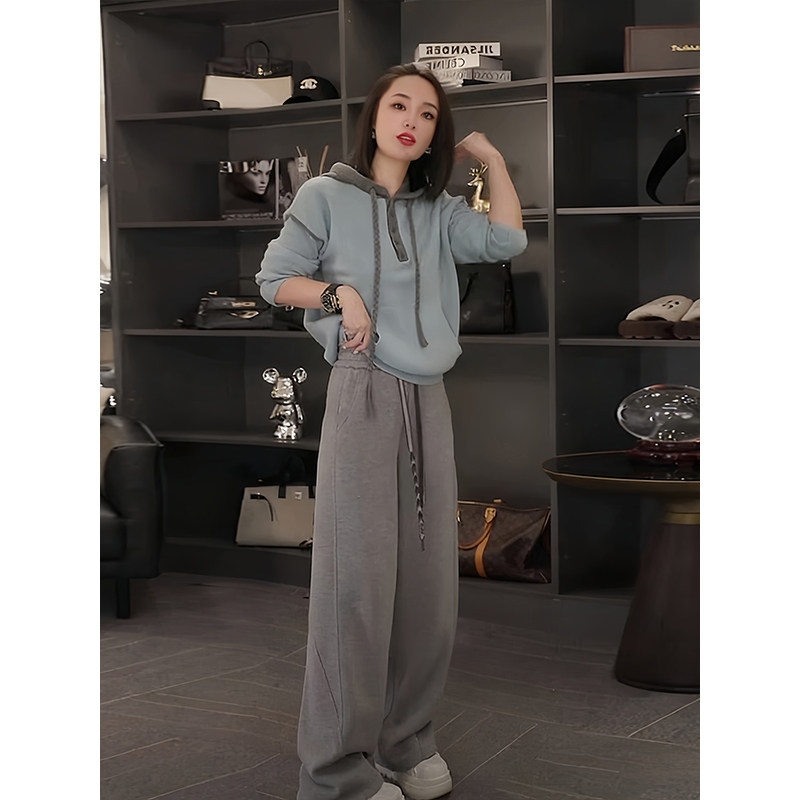时尚休闲运动套装女秋冬