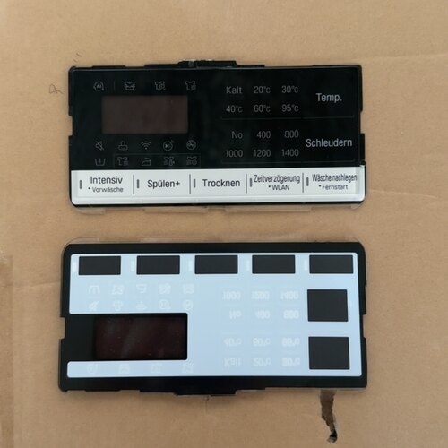 适用LG滚筒洗衣机触摸板显示板塑料板英文版工厂拆机WD-L51TNG20