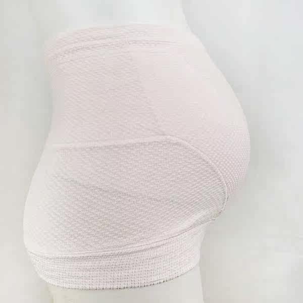 断码canlemon日本犬印进口孕妇保胎带粉色女士保暖托腹带产前专柜