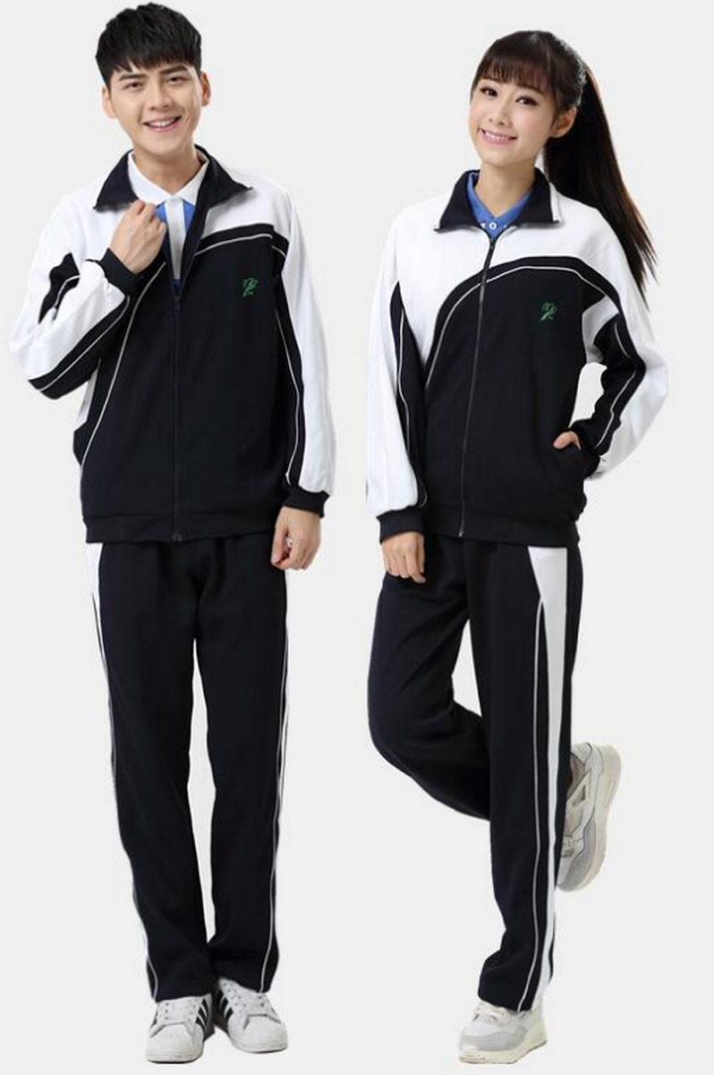 深圳中学生校服裤外套初中班服