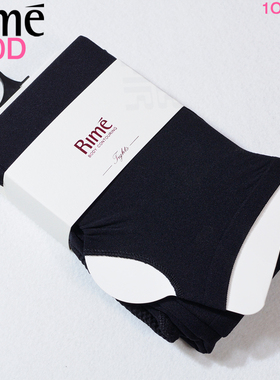 rime韵魅丝袜打底裤连袜裤女秋冬收腹提臀修身显瘦踩脚袜1O30417