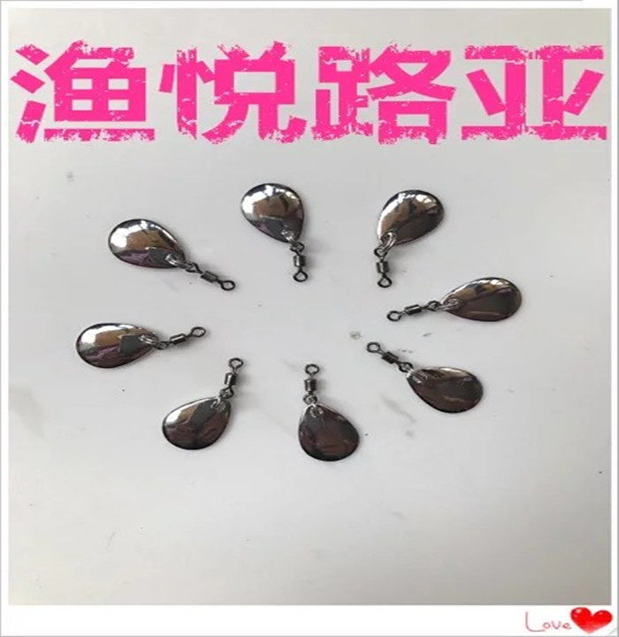 路亚雷蛙改装亮片旋转淡水假饵