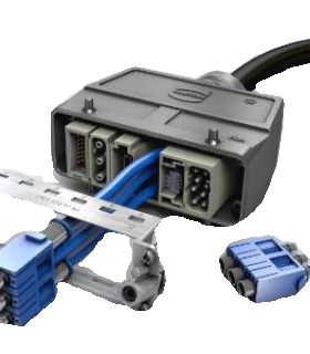 09152000451 浩亭HARTING 连接器Han® 铜锌合金螺纹插件壳