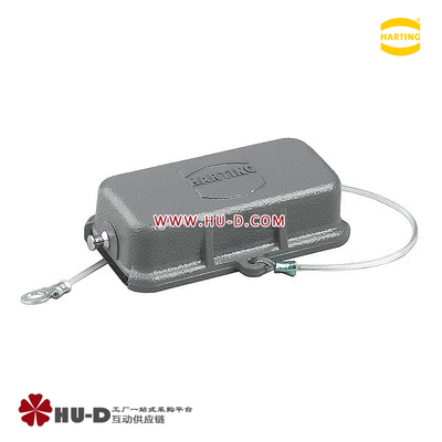 HARTING浩亭重载外壳09200105425 Han 10A 底座保护盖金属