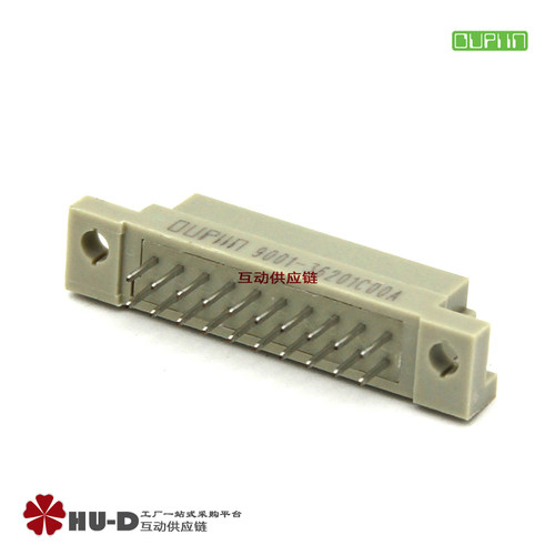 台湾欧品连接器 欧式插座 9001-36201C00A 2排20直孔 DIN220母头