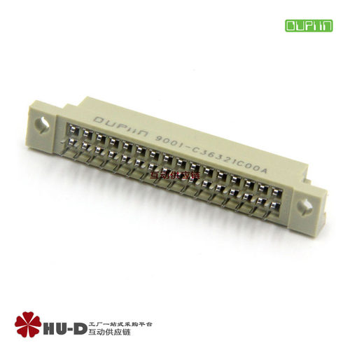 台湾欧品连接器 欧式插座9001-C36321C00A 2排32直孔 DIN232 母头