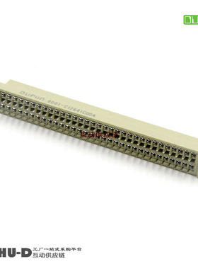 台湾欧品连接器 欧式插座 9001-12641C00A 3排64直孔 DIN364 母头