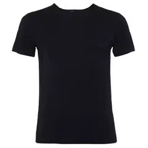 爱男士居家内衣夏季无痕跨栏莫代尔背心V领打底短袖拍2件10%OFF