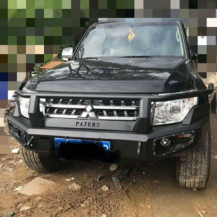 三菱帕杰罗v93v97改装前后侧越野防撞杠前后侧保险