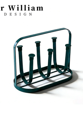 MR William 北欧轻奢金属杯架高级实用简约杯子收纳架