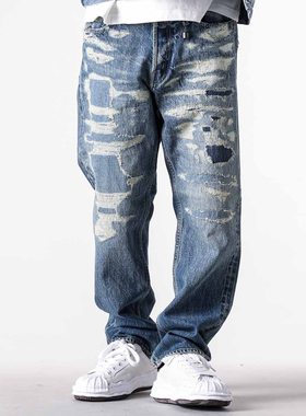 国内在仓 FDMTL Classic Fit Denim Cs132 25AW 日本制破坏牛仔裤