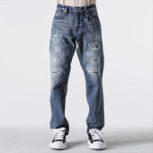FDMTL 复古做旧直筒牛仔长裤 Denim 25SS 潮物Woo 修身 MT124 经典