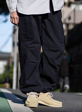 现货 Nanamica Cargo Pants SUCS303E多口袋速干抽绳户外工装长裤
