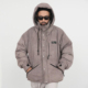 WildThings 联名不规则成衣浸染复古兜帽羽绒服潮 Jacket Innat