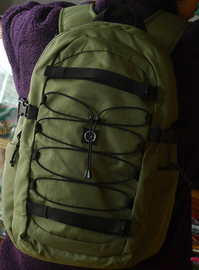 Polar Skate Co Resa Backpack 涤纶网眼可调节双肩轻便通勤背包