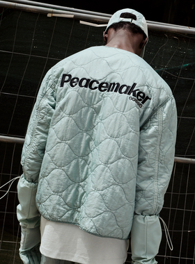 OAMC Peacemaker Comebat Liner 尼龙防撕裂刺绣绗缝夹克外套潮