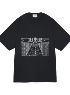 Cav Empt C.E Peculiarity Tee 25SS图案印花圆领休闲宽松短袖T恤