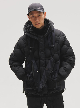 国内现货 White Mountaineering×Taion Down Coat尼龙轻量羽绒服