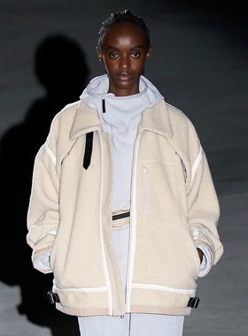 国内现货 Meanswhile Retro Fleece B3 25AW羊羔绒可拆卸夹克外套