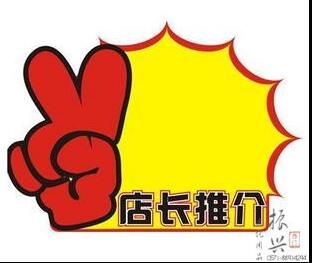 开店用品POP广告用品 爆炸贴标价签 促销卡片 店长推介 大号34