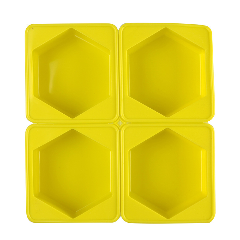 六边形四边硅胶模手工皂模