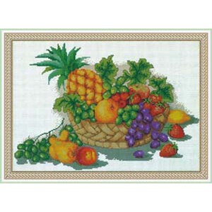 十字绣花卉HH012水果篮 爱丽丝cross stitch清仓