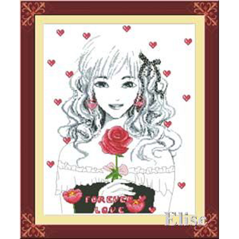 爱丽丝人物十字绣