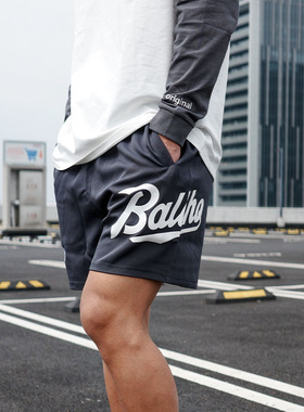 BALLHO2025夏季男子短裤透气速干美式篮球运动中裤跑步健身五分裤