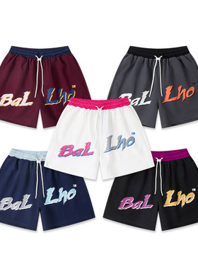 BALLHO 美式速干篮球短裤实战训练运动裤夏季宽松版型透气五分裤
