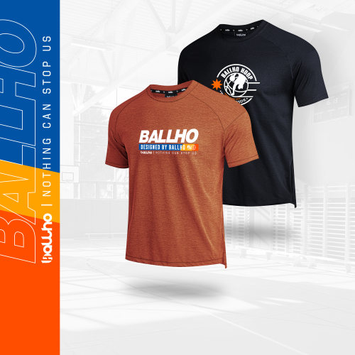 BALLHO短袖运动定制T恤速干凉感