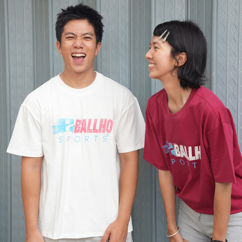 BALLHO运动宽松t恤凉感健身短袖