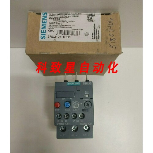 工业配件2.2-3.2A 690V 过载继电器3RU2126-1DB0
