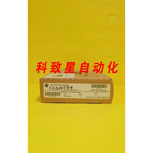 工业配件1747-L552 SLC 5/05 CPU 处理器模块32K MEM SER D 1747L