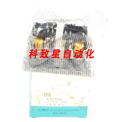 工业配件POTTER&BRUMFIELD KB17AG 继电器模块4PDT 10A 24V AC 19