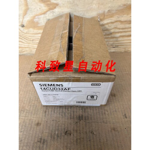 工业配件SIZE 0 STARTER 14CUD32AF W/3UB8123-4DW2 110/220V线圈