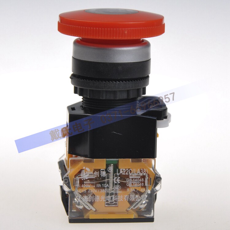 la22c创德la38-11zs银触点急停开关