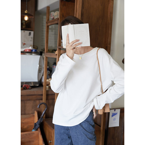 基础款磨毛耐看长袖纯色