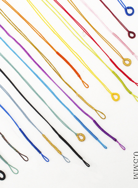 71线编绳拉环扣线圈绳结扣文玩绳扣diy配件吊坠项链挂件扣头绳子