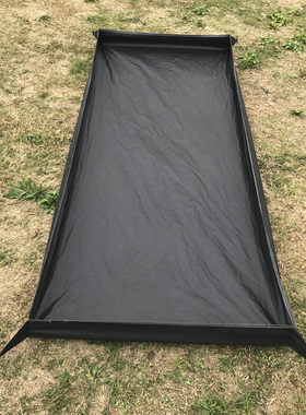 MCETO户外露营澡盆式地布席牛津布防水可折叠便携沙滩防潮野餐垫