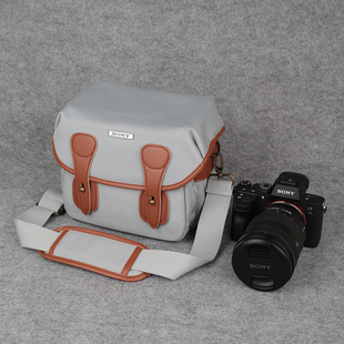 A7M4 A7CR E10II 索尼微单A1 A6700 A7R 复古防水相机包 A9III