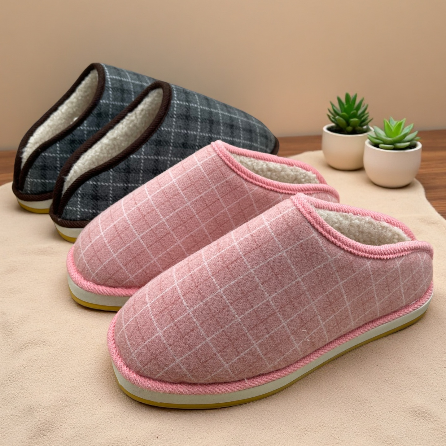 秋冬包跟棉拖鞋加绒加厚保暖男女居家防滑软底包头无异味手工拖鞋,居家布艺,居家棉拖/棉鞋,淘宝优惠券,粉丝福利购,淘宝优惠卷