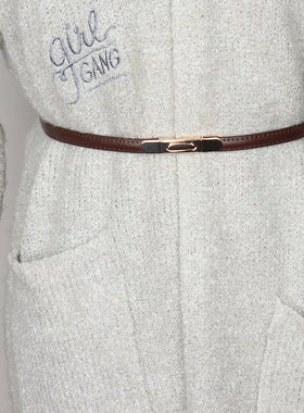 牛永真腰带女配裙子连衣裙西装外套装饰可调节2025新款时尚小皮带